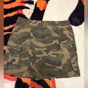 Naked Wardrobe Olive Mini Skirt